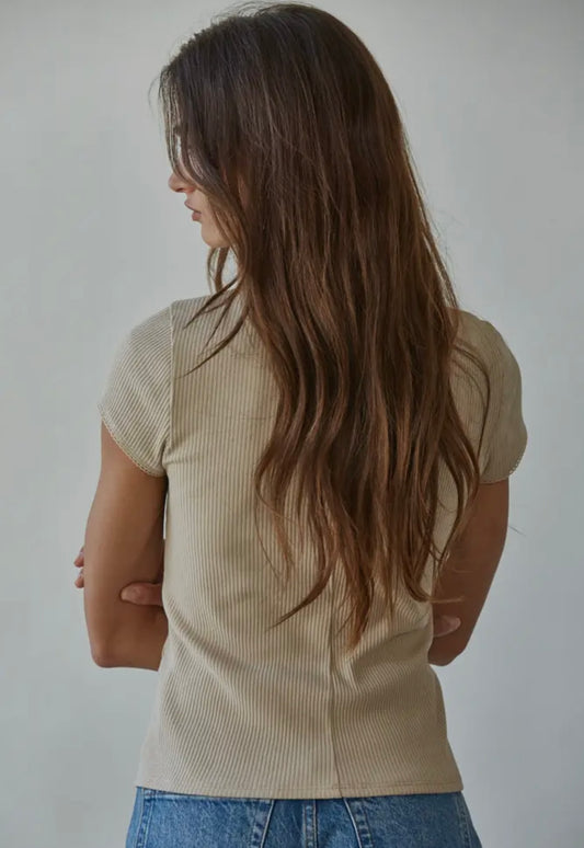 Noa Ribbed Top