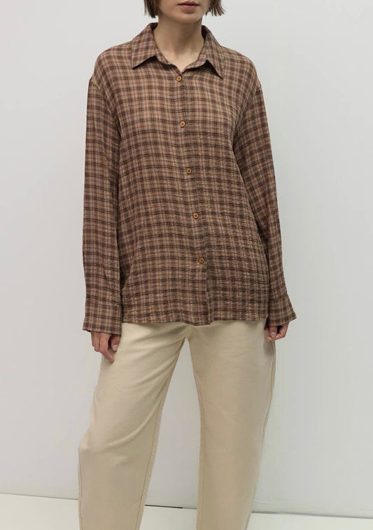 Willow Plaid Buttondown