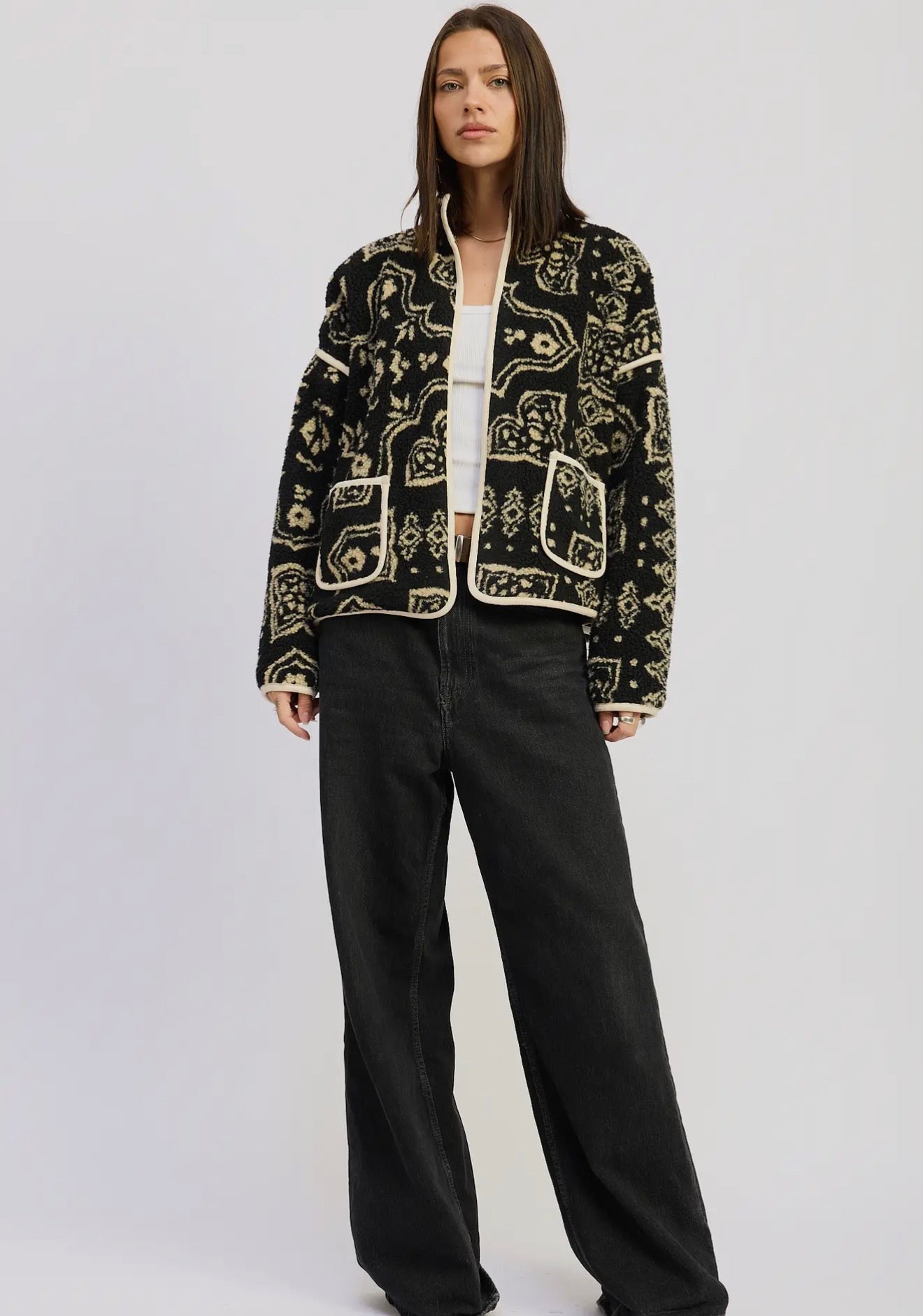 Midnight Paisley Jacket