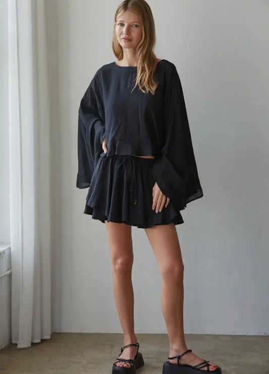 Sundreamer Bell Sleeve Top