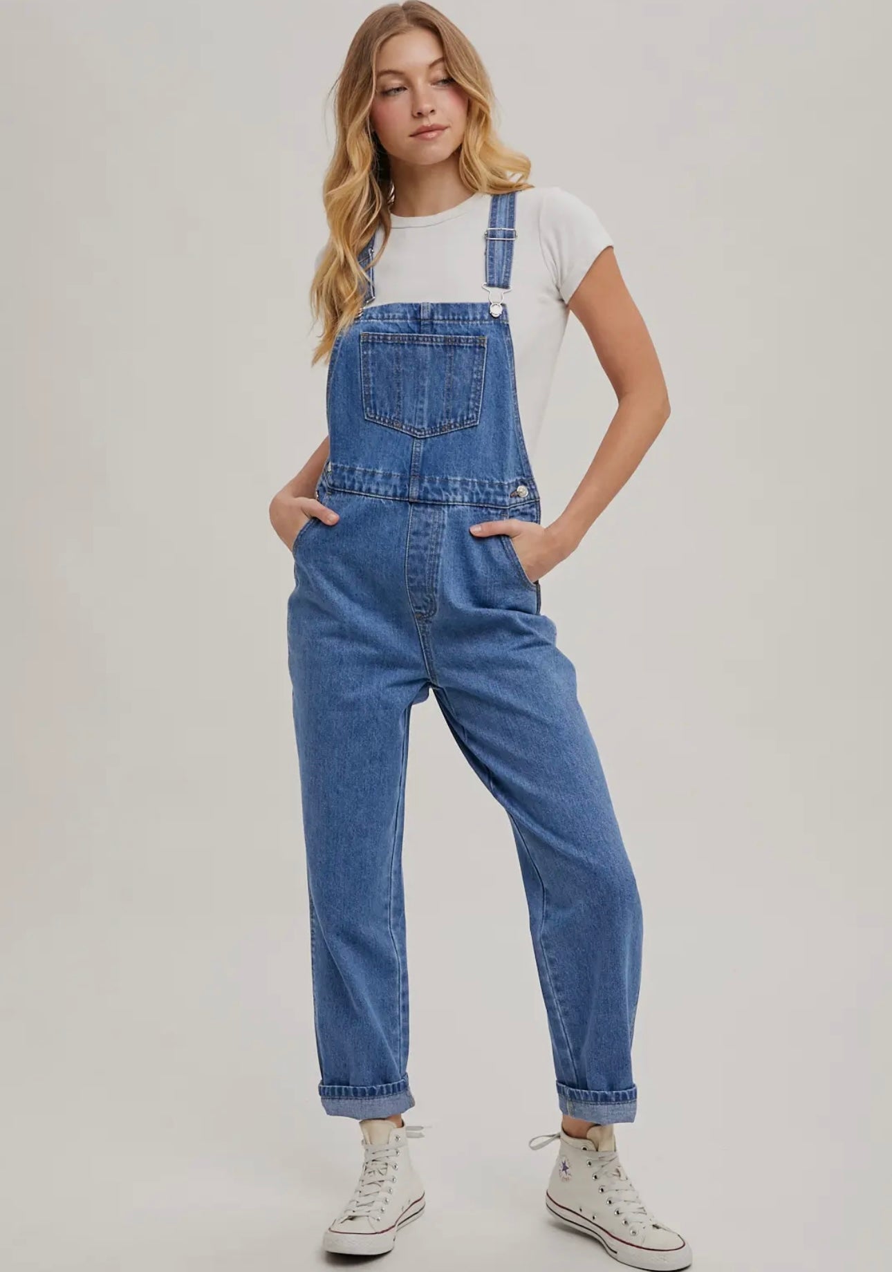 Everly Denim Overalls