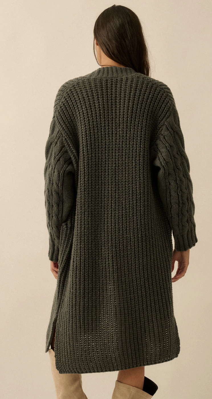 Charcoal Juniper Cardi