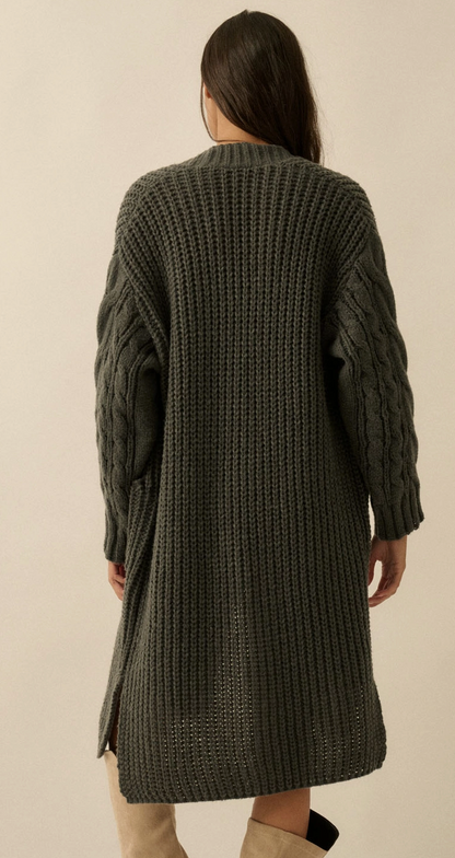 Charcoal Juniper Cardi