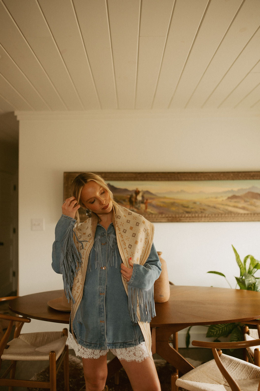 Sol Triangle Scarf