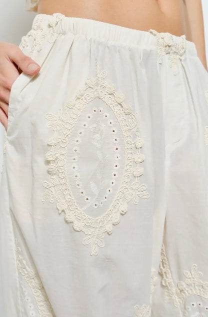 Solstice Embroidered Pants