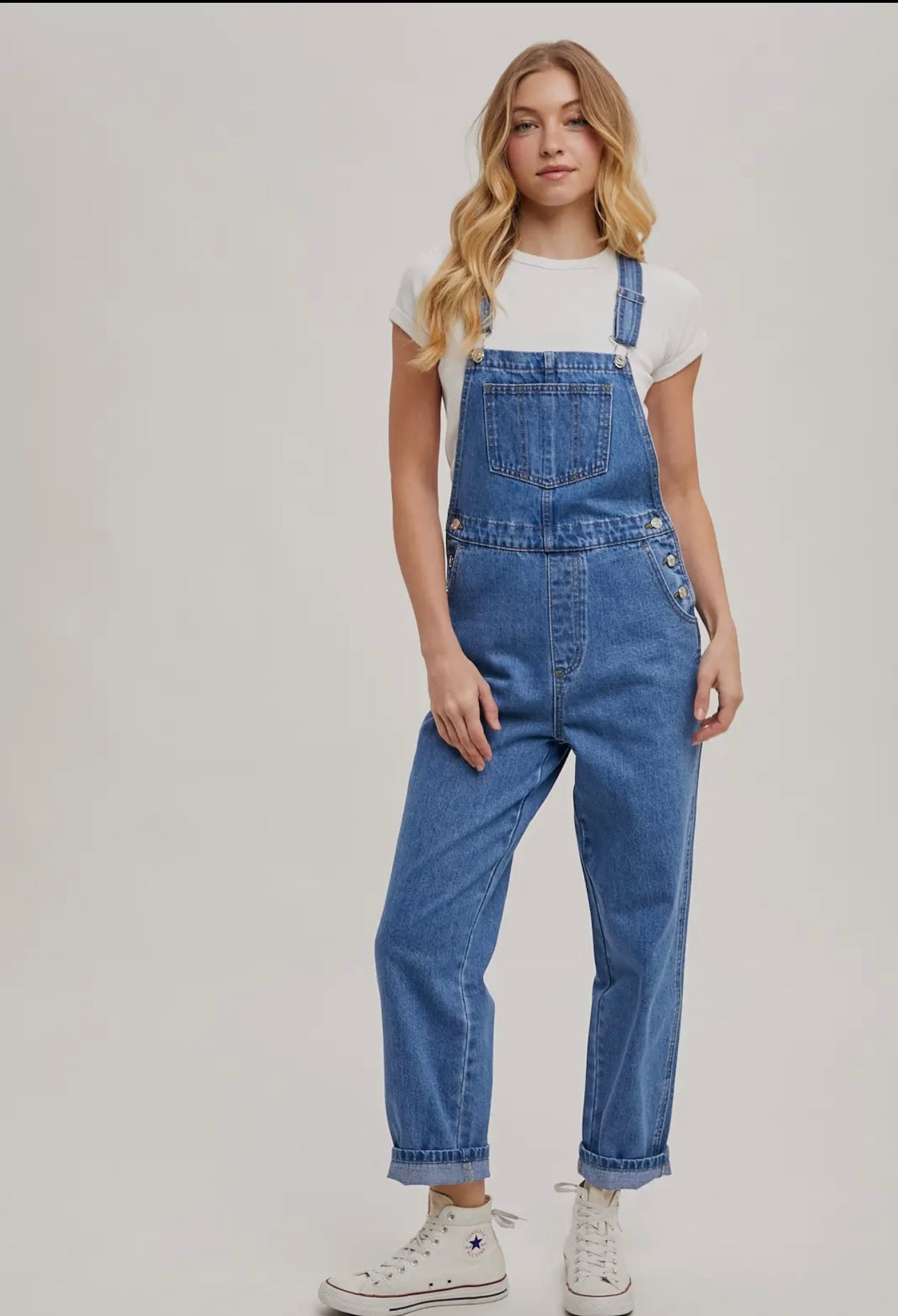 Everly Denim Overalls