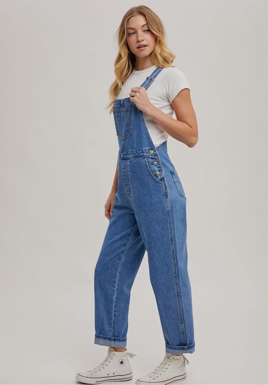 denim overalls