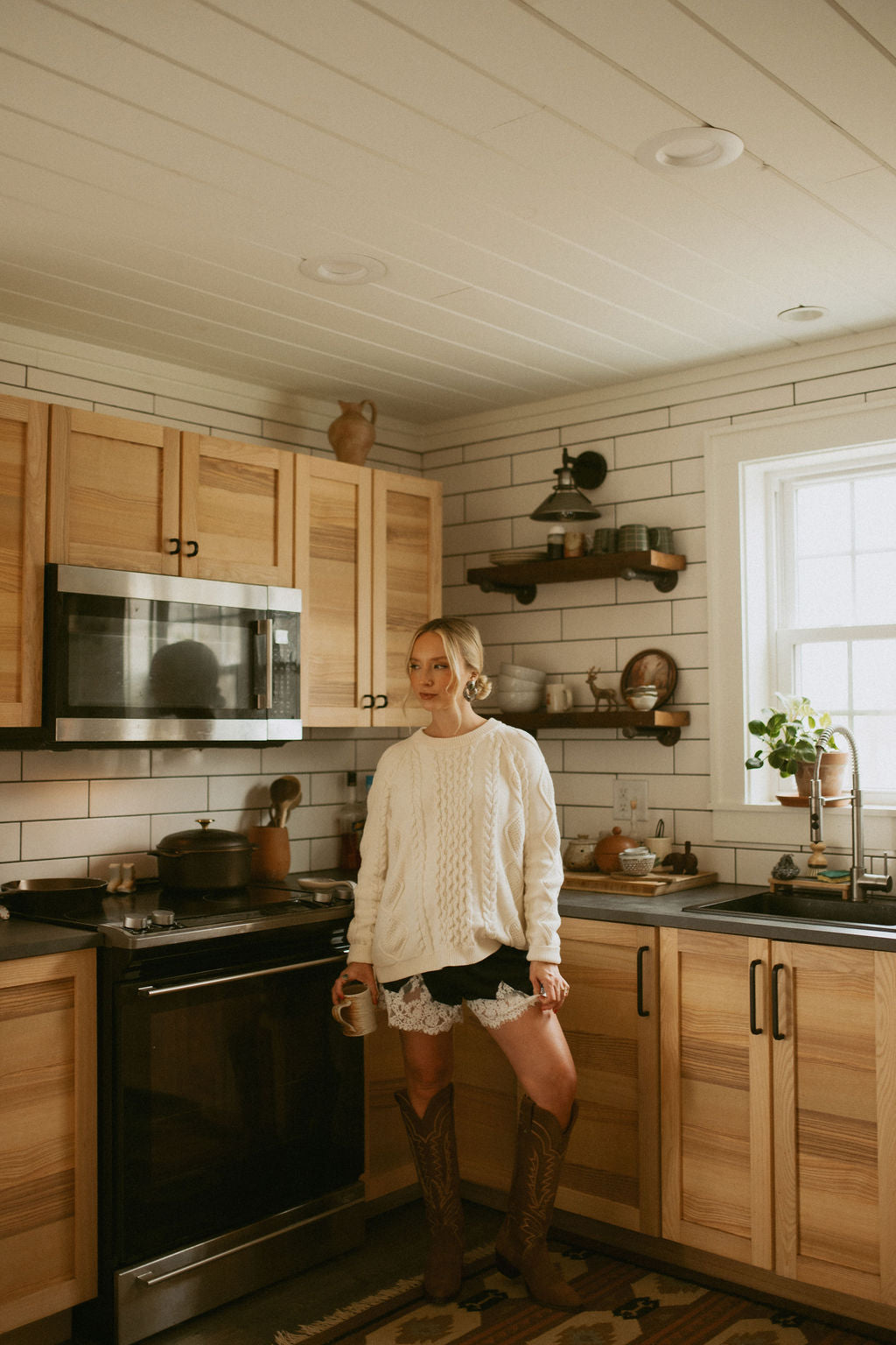 Midnight Muse Lace Shorts