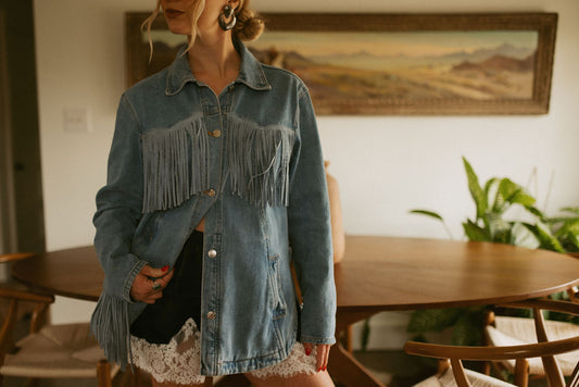 Beck Fringe Jacket