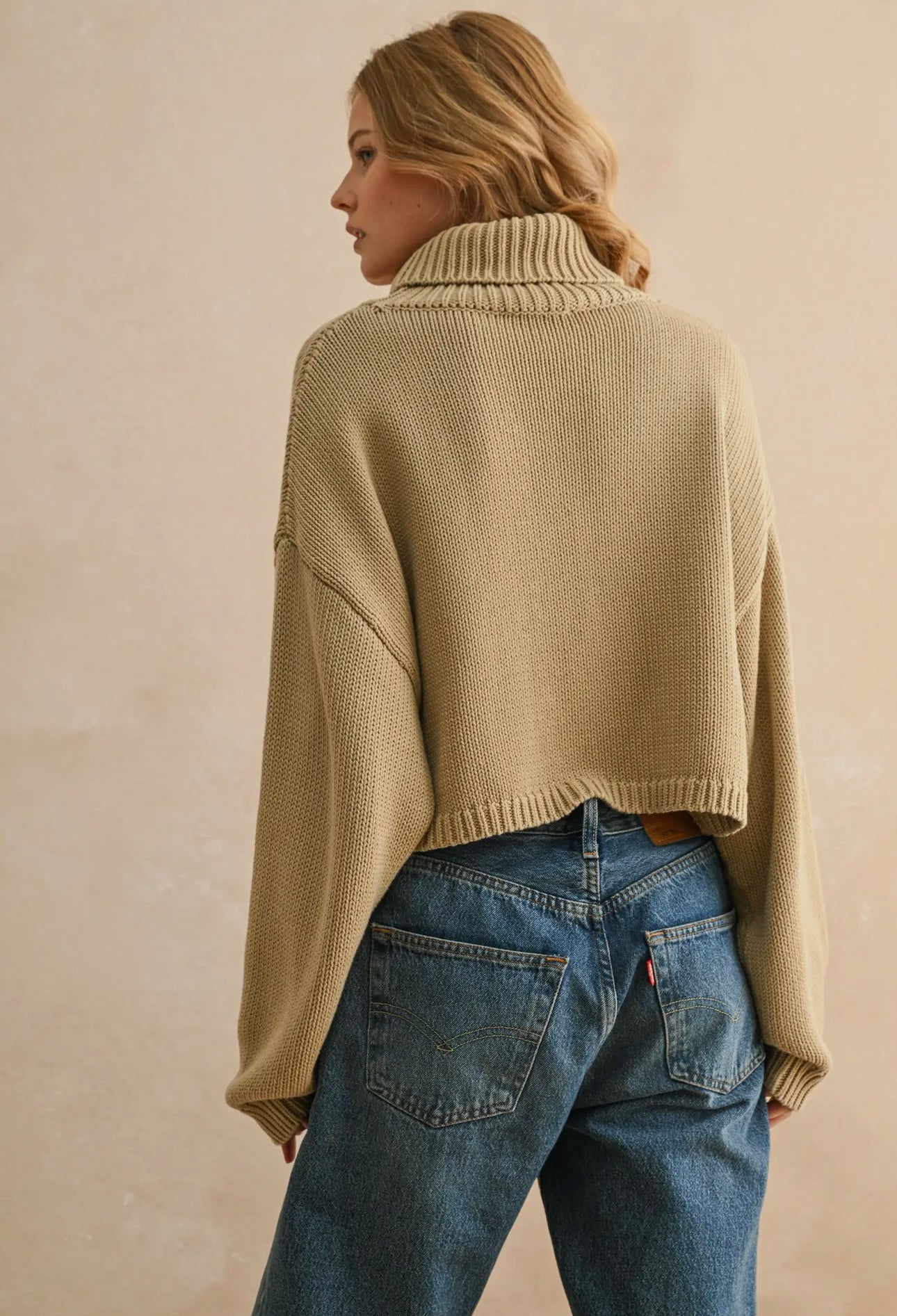 American flag cropped sweater