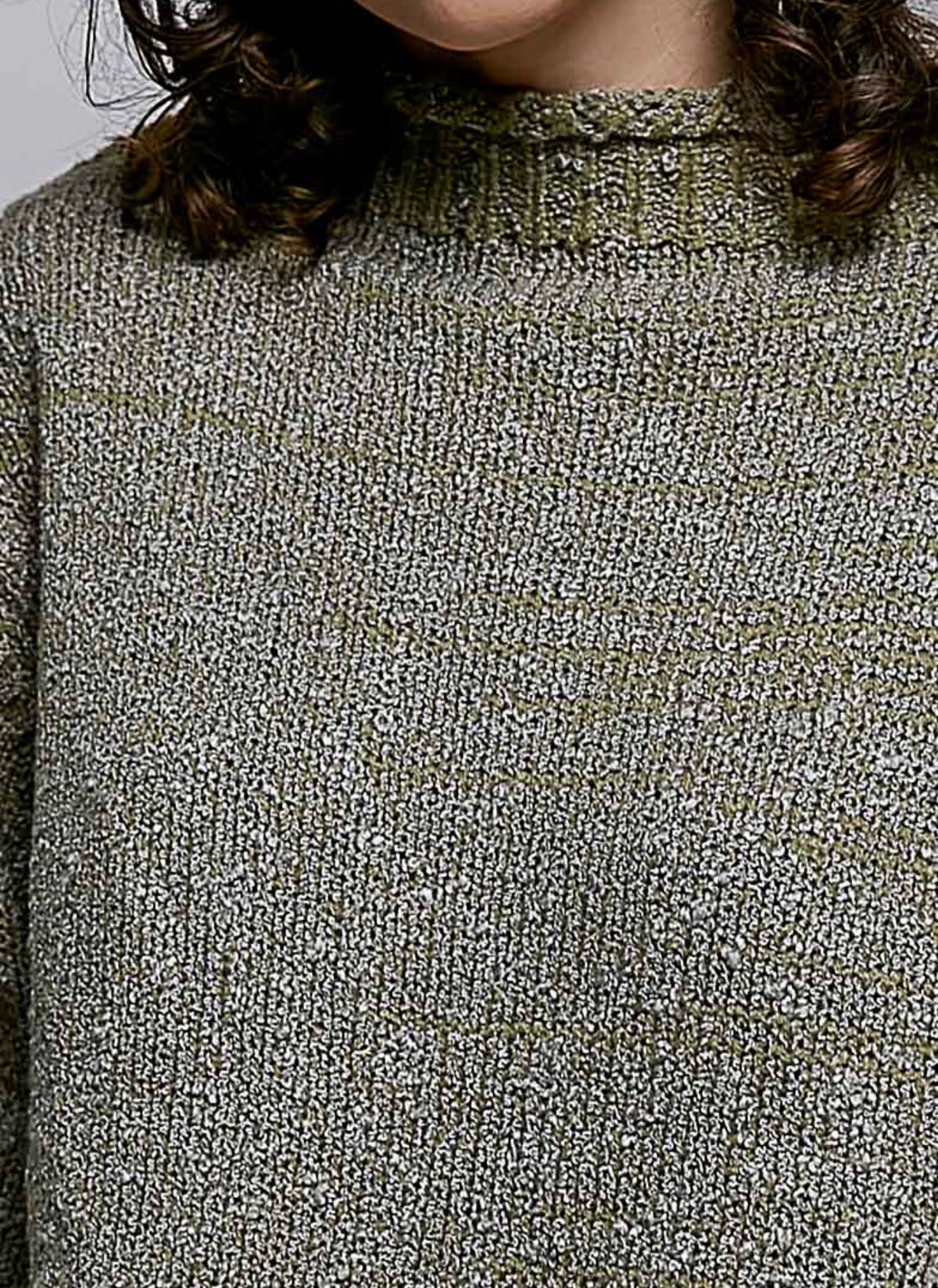 Sage Roll Neck Sweater