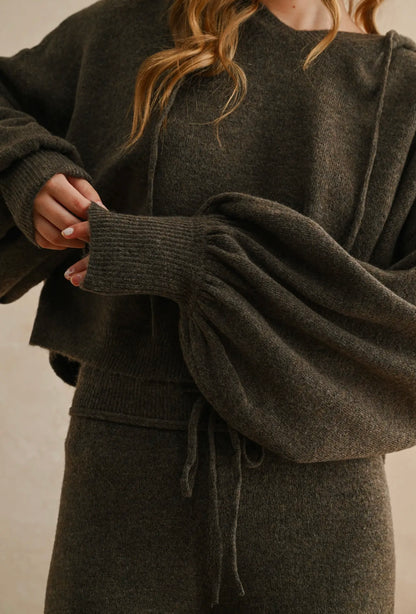 Hearthside Knit Hoodie