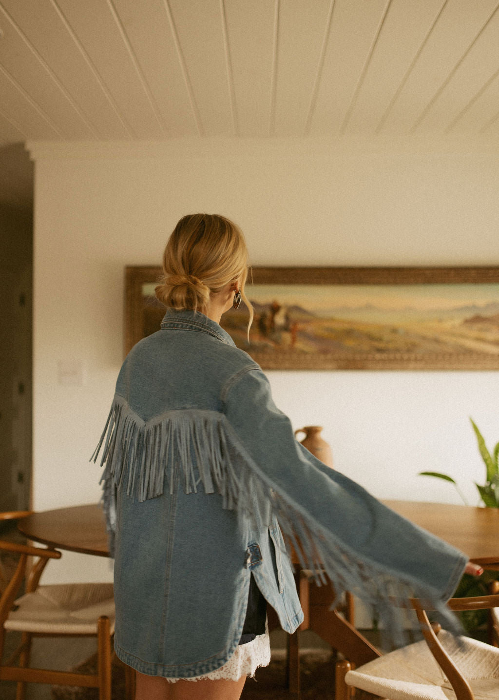 Beck Fringe Jacket