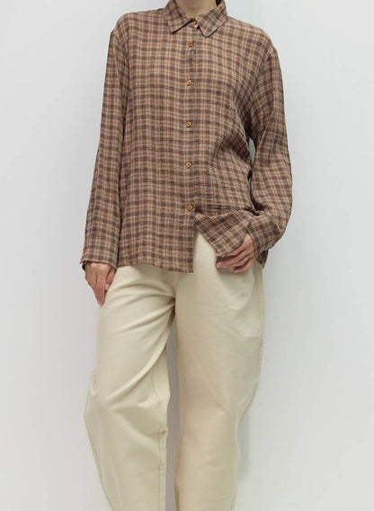 Willow Plaid Buttondown