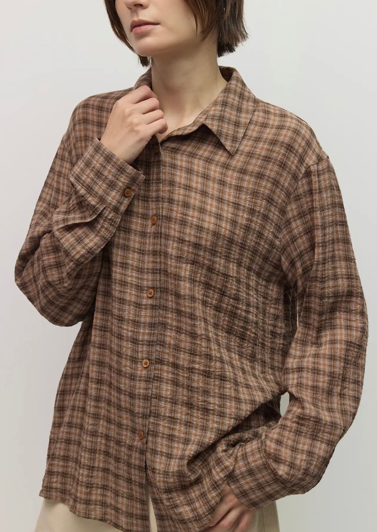 Willow Plaid Buttondown