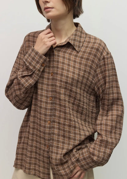 Willow Plaid Buttondown