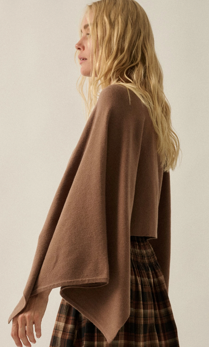 Haven Poncho Sweater