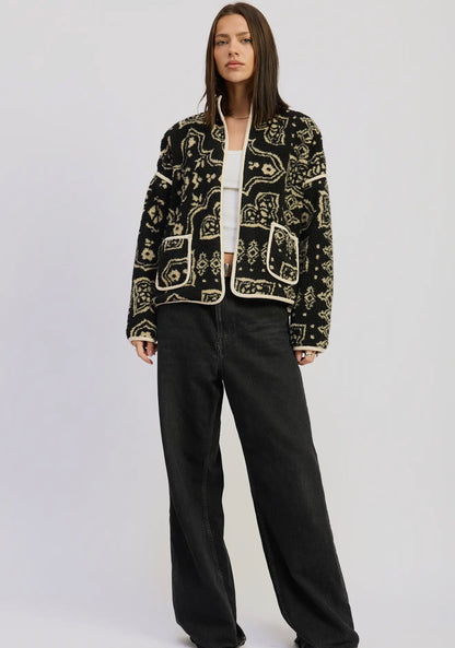 Midnight Paisley Jacket