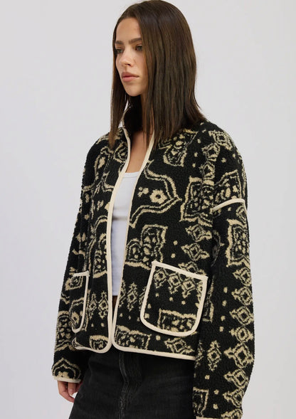 Midnight Paisley Jacket