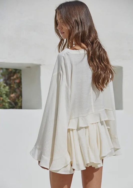 Sundreamer Bell Sleeve Top