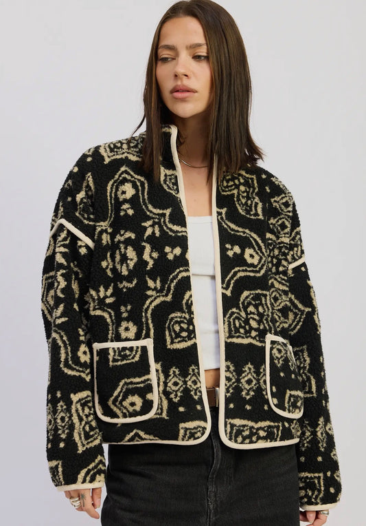 Midnight Paisley Jacket