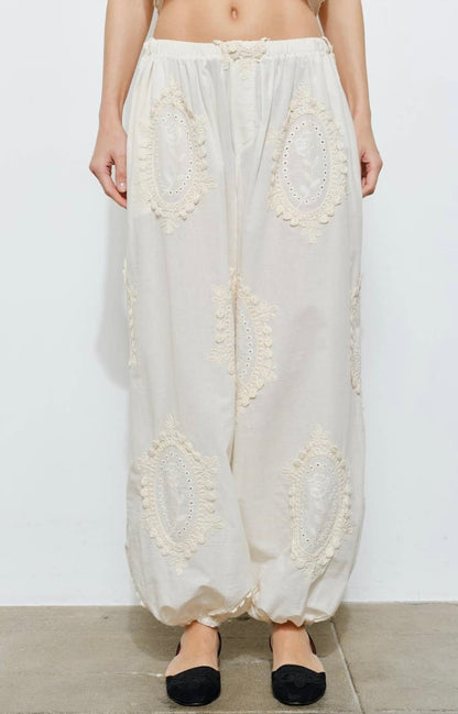 Solstice Embroidered Pants