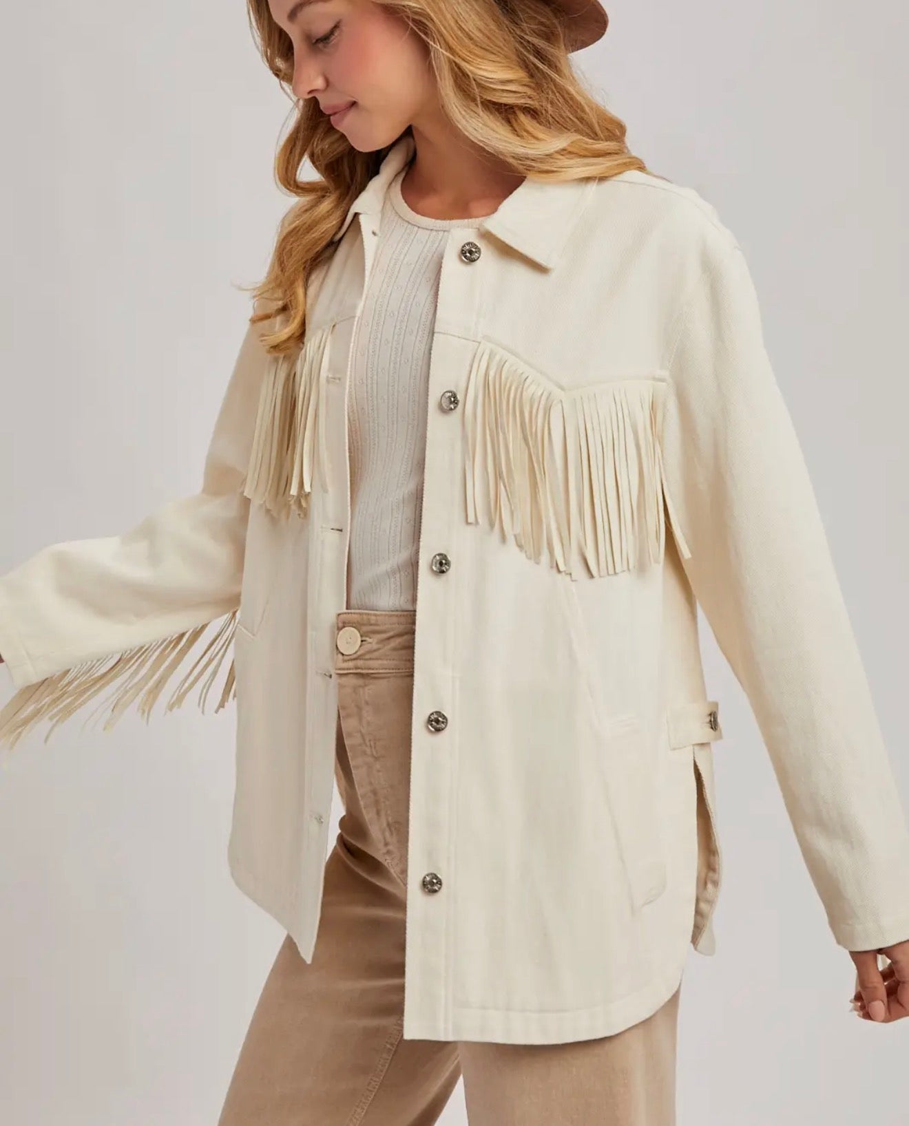 Beck Fringe Jacket