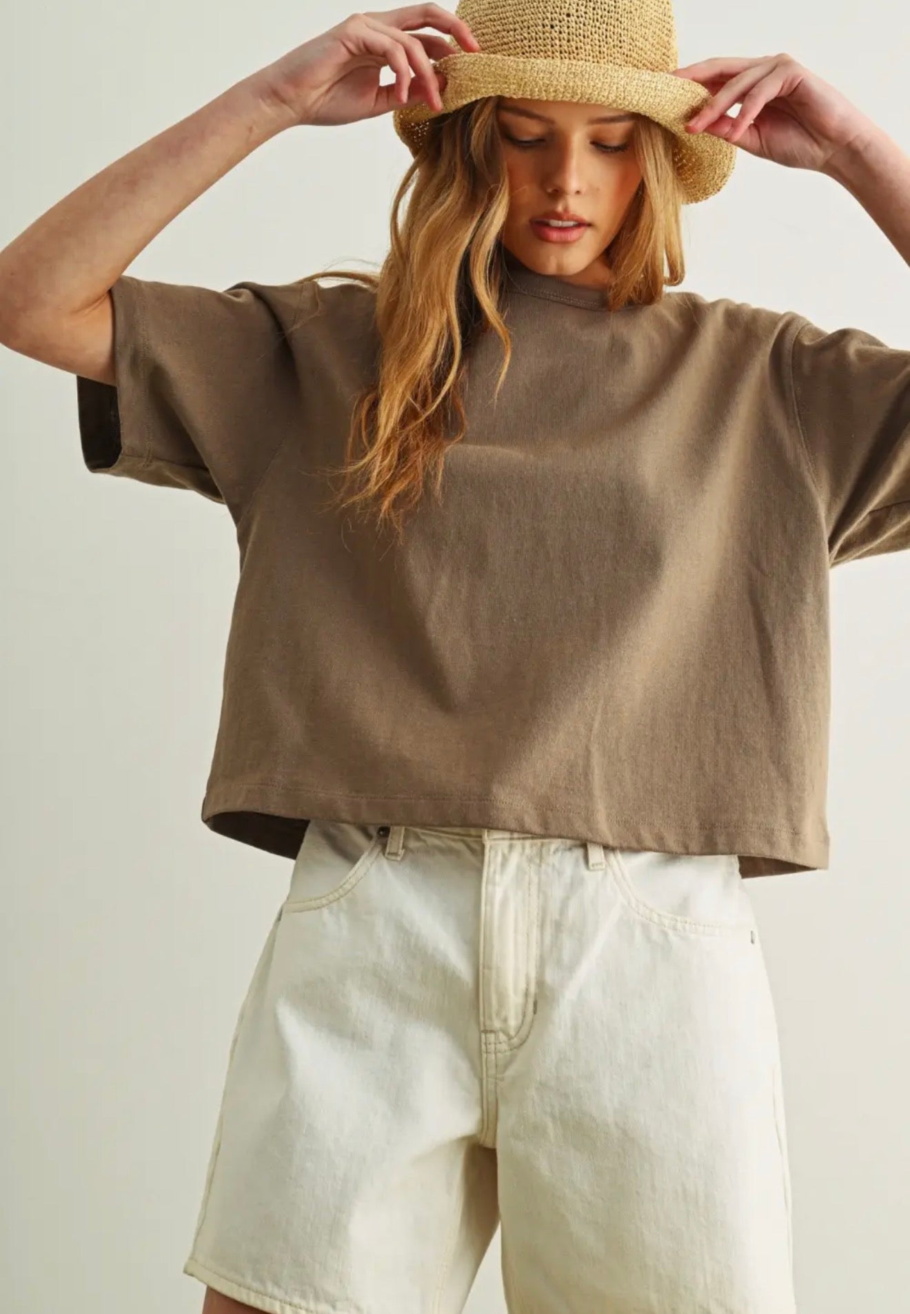 Sunbaked Linen Crop