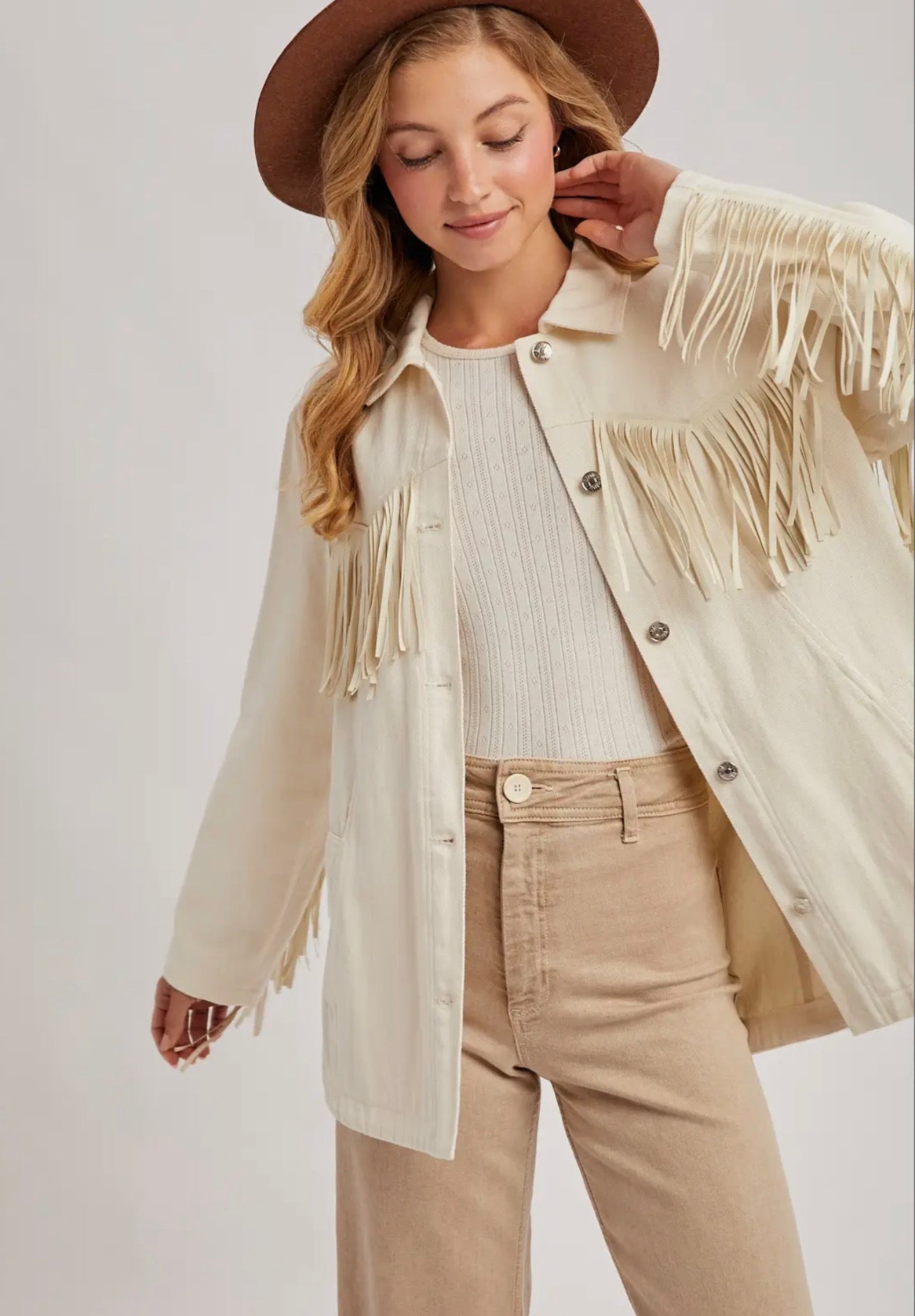 Beck Fringe Jacket