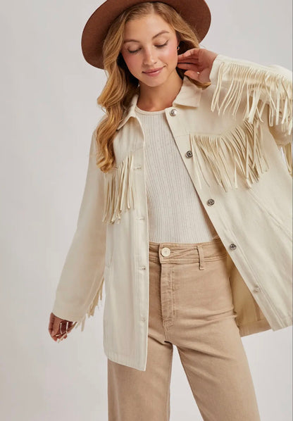 Beck Fringe Jacket