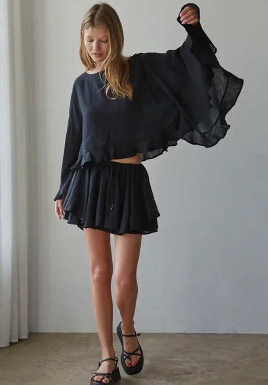 Sundreamer Bell Sleeve Top