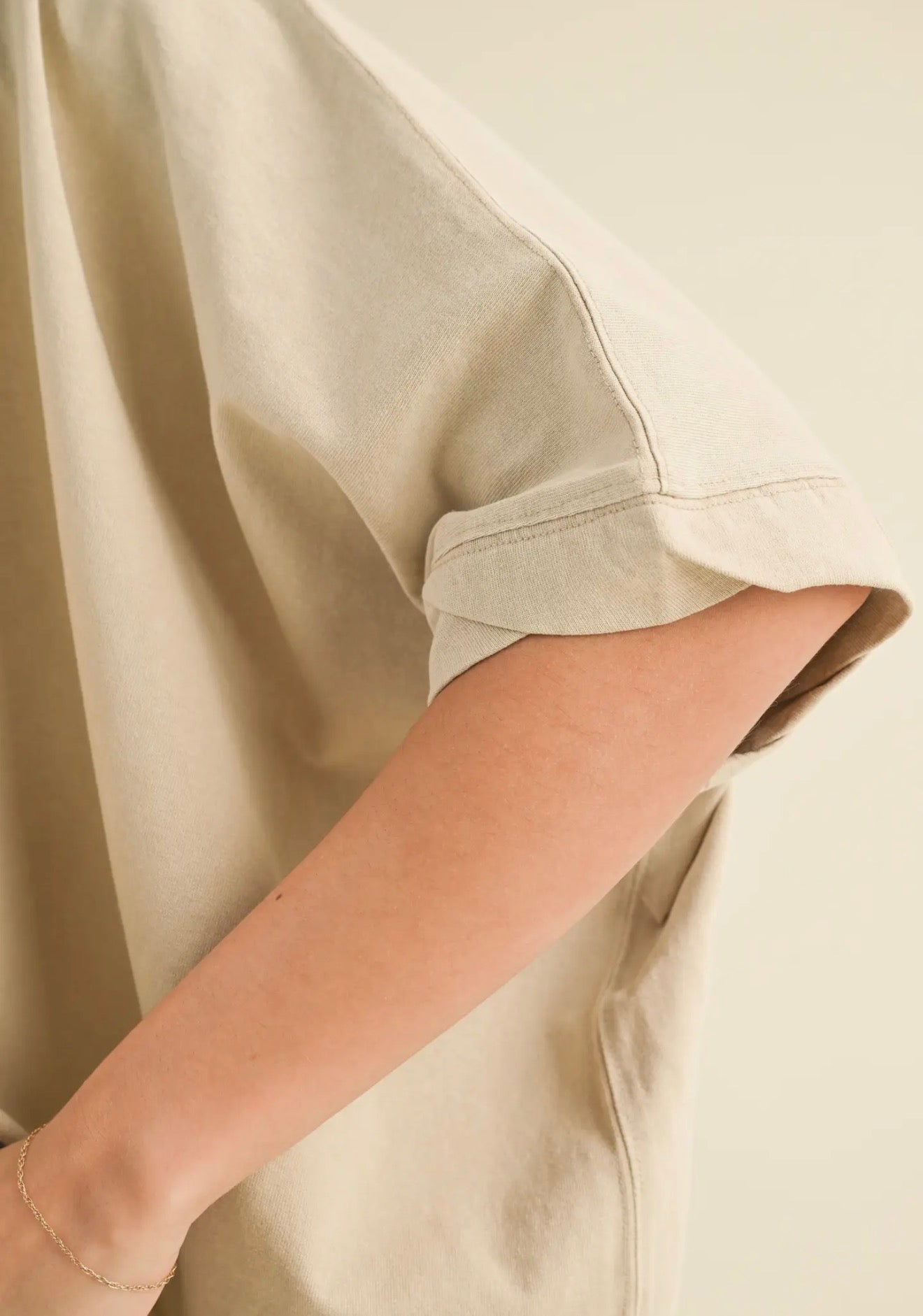 Draped Sleeves Tee