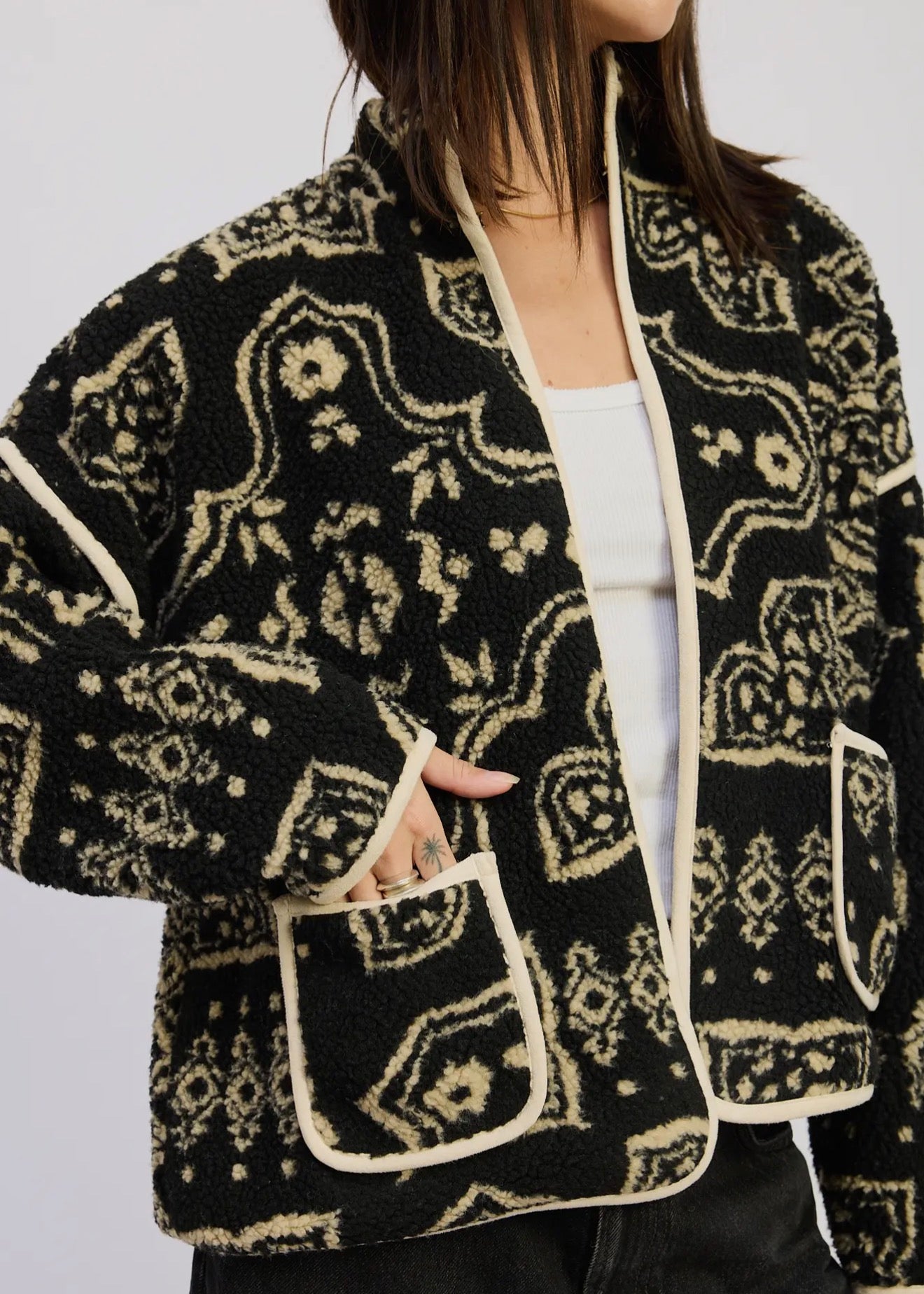 Midnight Paisley Jacket