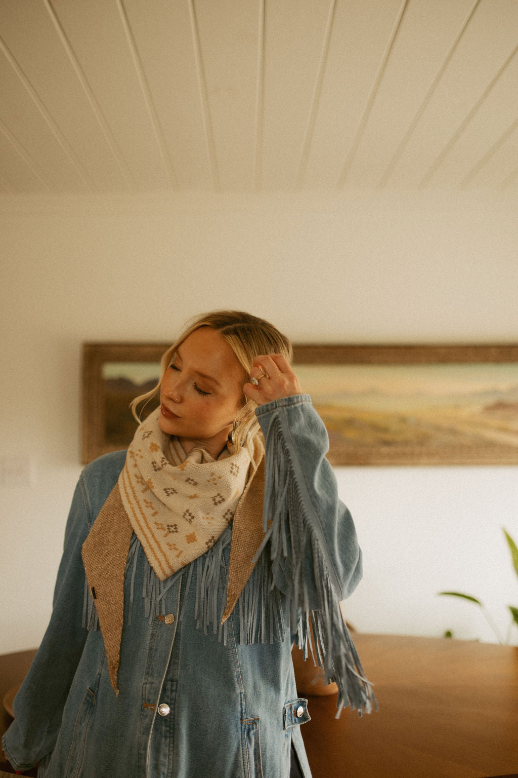 Sol Triangle Scarf