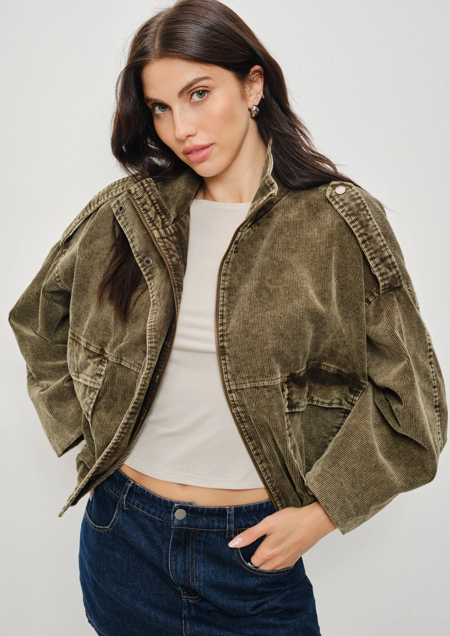 Saint Washed Corduroy Jacket